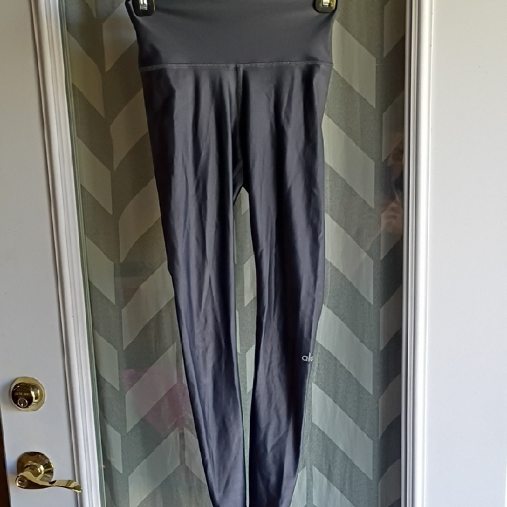ALO Yoga Charcoal High-Rise Leggings